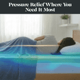 thumbnail image 5 of Allswell GlacierRest 2 in Graphite Memory Foam Mattress Topper, King, 5 of 7
