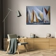 thumbnail image 3 of Maria Antonia Torres 44x31 Gallery Wrapped Canvas Wall Art Titled - Ocean Regatta, 3 of 4