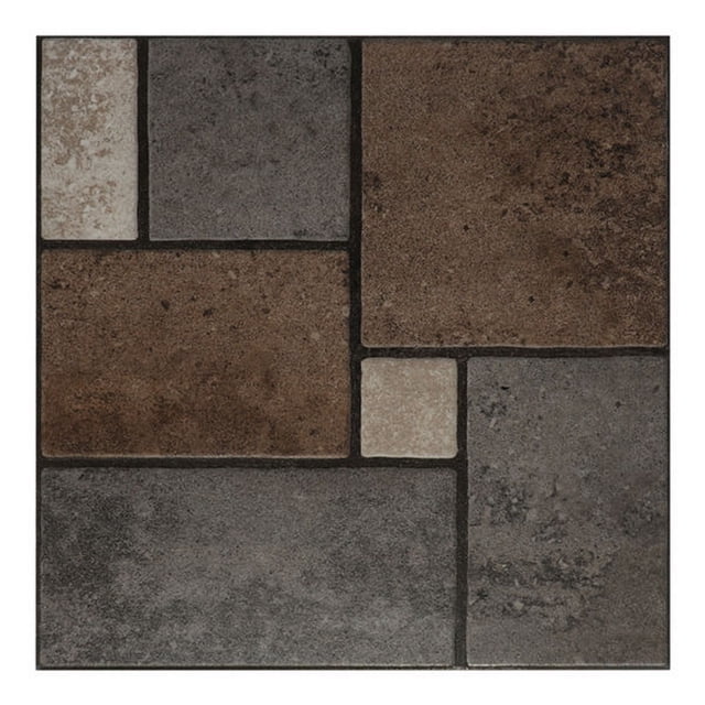 piso cerámico toscana 45 x 45 cm multicolor tipo patrones caja con 1.62 m2