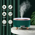 thumbnail image 2 of Diffusers for Essential Oils Large Room Humidifier, 500ml Aromatherapy Diffuser Cool Mist Humidifier with Remote Control,7 Colors Lights & 3 Mist Mode Waterless Auto Off for Women Office Home Green, 2 of 5