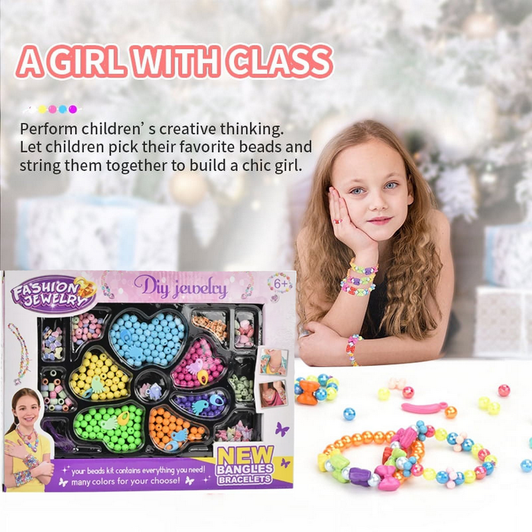 Girl Bracelet Making Set: Create Unique Jewelry Gifts For - Temu Philippines