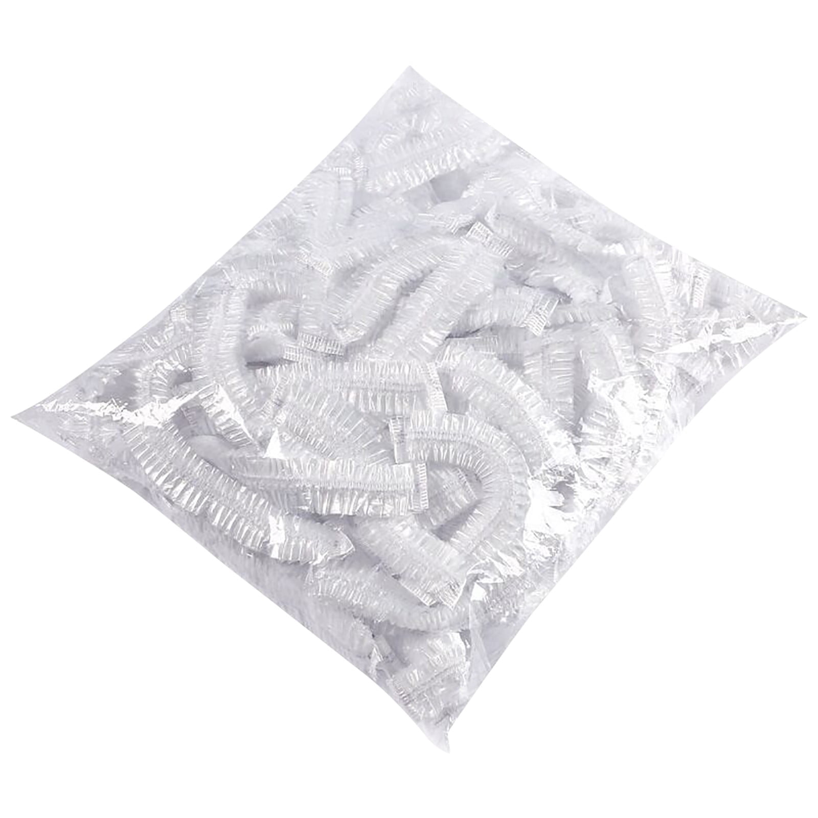 Designs Frais, Film Alimentaire, 100 Pcs Ménager, Matériau de Qualité Alimentaire, Couvercle Protecteur Transparent, pour Restes de Cuisine, Sacs de Conservation, Rangement Facile, Essentiels de Cuisine / Plastique