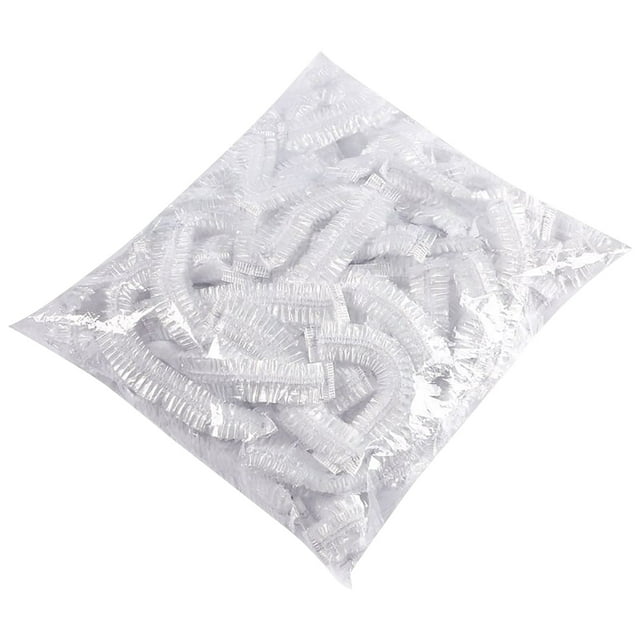 Fundas desechables elásticas para alimentos Vankin para sobras de cocina, 100 bolsas para mantener la frescura