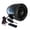 Black Single audio dual ch, variant on Motorbike Speakers Built In Phone Charging For Outdoor Riding Clear Sound Shockproof Construction