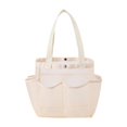 thumbnail image 2 of Elodie Mesh Shower Tote with 2 Handles Quick Dry Portable for Travel Beach Camping Beige, 2 of 8