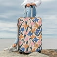 thumbnail image 7 of Fuzoiu Lilies Flowers Print Suitcase Cover,Washable Luggage Covers for Suitcase,Elastic Luggage Protector Cover,Scratch Resistant Travel Suitcase Covers-Medium, 7 of 7