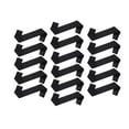 thumbnail image 4 of HILABEE 16 Pieces Blank Sash Set Plain Sash Party Decorations,Pageant Sash,DIY Sash for Birthday Wedding Halloween Holiday Homecoming Black, 4 of 8