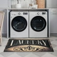 thumbnail image 4 of Laundry Room Rug Runner 20"x48" Non Slip Waterproof Laundry Mats for Laundry Room Decor Washable Floor Laundry Rug for Laundry Room, Mudroom, Kitchen, Washroom, Bathroom (Brown), 4 of 6