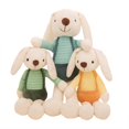thumbnail image 4 of maskred 40CM Stuffed Cartoon Sugar Candy Rabbit Lovely Soft Stuffed Bunny Plush Doll Home Accessories No.2, 4 of 6