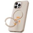 thumbnail image 1 of Funda de teléfono TORRAS Ostand Spin para iPhone 16 Pro Dune Beige, 1 of 9