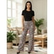 thumbnail image 2 of PANTALONES RELAJADOS PARA MUJER DE DISEÑO UNICO WIDE LEGS DE CINTURA ALTA, 2 of 9