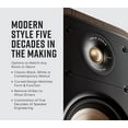 thumbnail image 4 of Polk Signature Elite ES20 Bookshelf Speaker - Hi-Res Audio Certified, Dolby Atmos & DTS:X Compatible, 1" Tweeter & 6.5" Woofer, Power Port Technology for Effortless Bass (Pair, Stunning Black), 4 of 8