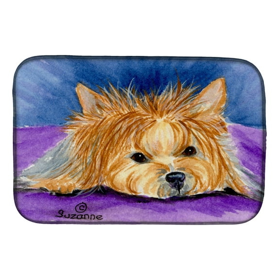 Yorkie Dish Drying Mat