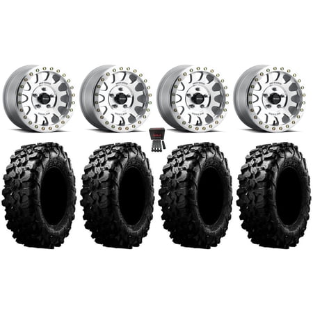 Method 401 Beadlock 15 Wheels Raw 35 Carnivore Tires Polaris RZR Turbo R & Pro R Ranger 1500 Xpedition Method 401 Beadlock 15 Wheels Raw 35 Carnivore Tires Polaris RZR Turbo R & Pro R Ranger 1500 Xpedition