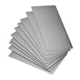 thumbnail image 7 of Uxcell 80x40x0.4mm Stainless Steel Blank Metal Card Brushed Black 15 Pack, 7 of 7