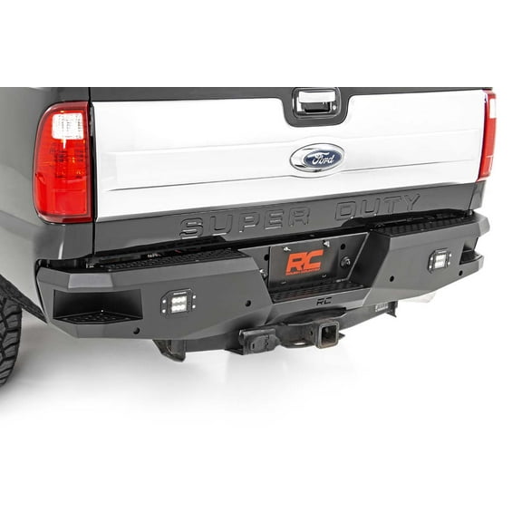 Rough Country Heavy Duty LED Rear Bumper for 99-16 Ford F-250/F-350 - 10784 Fits select: 1999-2011,2013-2016 FORD F250