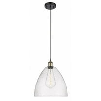 Innovations Lighting - Bristol Glass - 1 Light Cord Hung Mini Pendant In