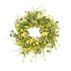 thumbnail image 2 of Guirnalda de flores artificiales Cateissary margaritas decoración colorida de hojas de eucalipto, 2 of 6