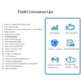 thumbnail image 3 of iCar Pro OBD2 Bluetooth 4.0 (BLE) Herramienta de diagnóstico Lector de código de falla del motor automotriz del automóvil ELM 327 V 2.3 para sistema Android/IOS, compatible con App Torque, OBD Car, 3 of 6