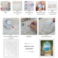 thumbnail image 3 of Paint By Numbers Kit for Adults Beginner - Sunny Ocean View Lemons Terrace DIY Canvas Painting Kits for Adults, Frameless Paint By Number for Adults for Home Wall Decor 16x20 Inch, 3 of 7