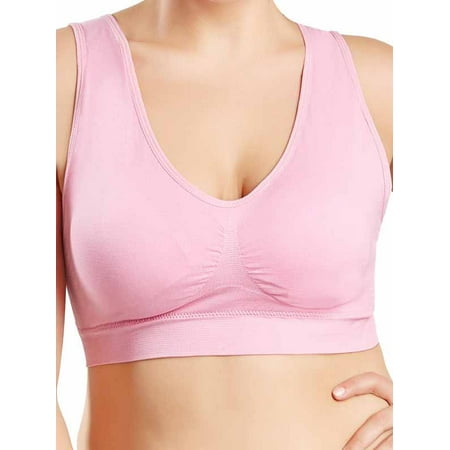 

Women Double Layer Large Size Wirefree Vest Sports Bra