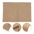 thumbnail image 1 of FONDOTIN 4Pcs Reusable Napkins Cloth Coffee Linen Durable Non-slip Tableware Accessory, 1 of 5