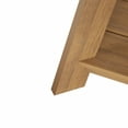 thumbnail image 2 of WestinTrends Tuscany Outdoor Coffee Table, Real Wood Like All Weather HIPS 2 Tier Patio Adirondack Coffee Table, Teak, 2 of 9
