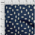thumbnail image 2 of oneOone Cotton Poplin Blue Fabric Animal Dress Material Fabric Print Fabric By The Yard 42 Inch Wide, 2 of 5