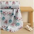 thumbnail image 4 of Soimoi Cotton Voile Fabric Floral,Tree & Owl Kids Print Sewing Fabric Yard 42 Inch Wide, 4 of 7