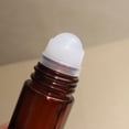 thumbnail image 6 of BPPEG 2Pcs Brown 50Ml Glass Essential Oil Roller Bottles Refillable Roll on Bottles Empty Deodorant Bottle Containers Rollerball for Fragrance Roller Refillable Containers Accessories, 6 of 7