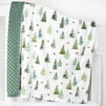 thumbnail image 5 of Homritar Baby Blankets Boys Pine Tree Minky Blanket 30 x 40 Inch, 5 of 8