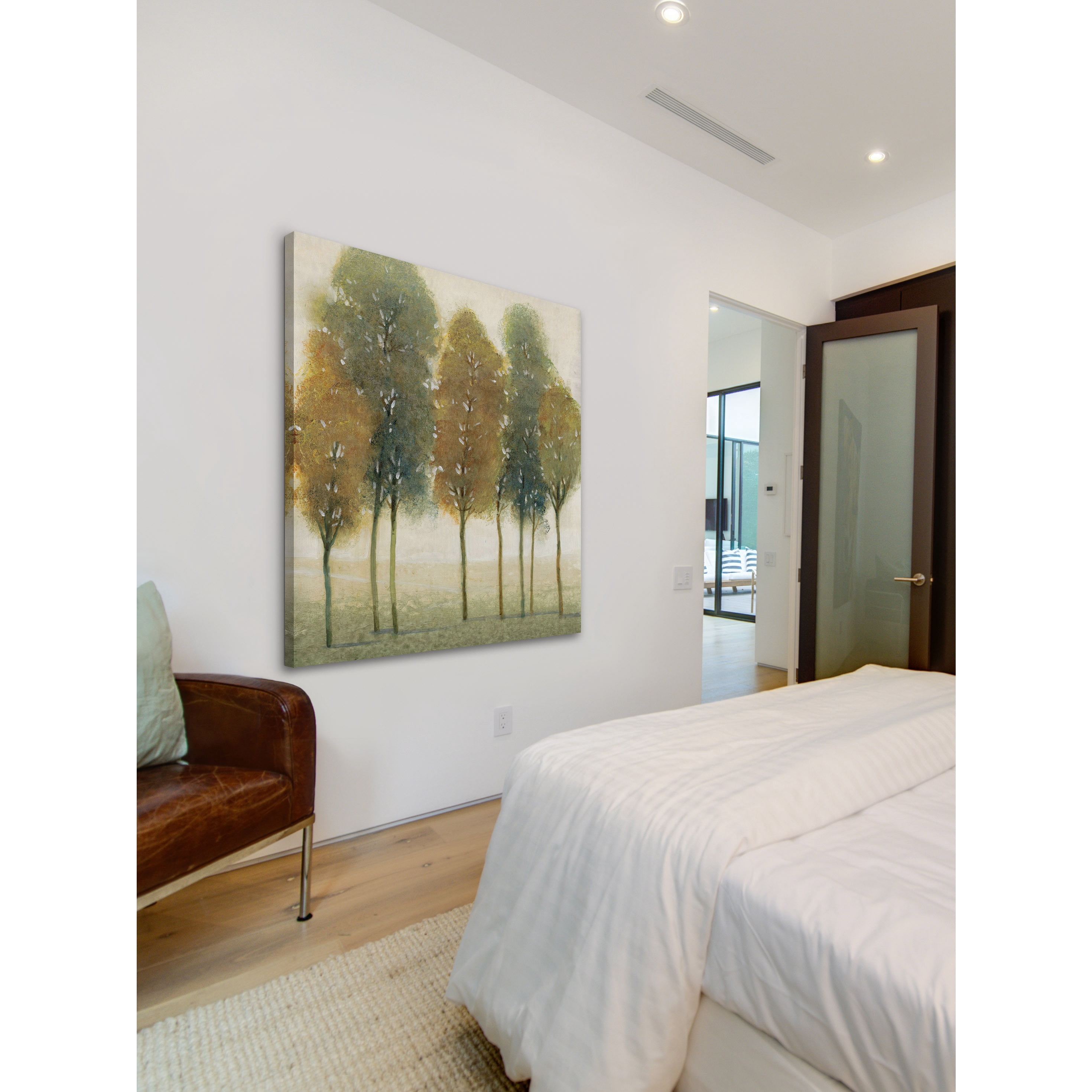Marmont Hill "Beyond the Trees II" Painting Print on Wrapped Canvas