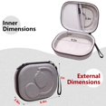 thumbnail image 4 of Funda rígida para auriculares inalámbricos Bluetooth JBL Live 770NC/660NC/650BT/460NC/670NC/400BT/500BT y JBL Tune 770nc/710BT/720BT/760NC/700BT/750BT/510BT/660NC/520BT/500/Tour ONE/E45BT, 4 of 7