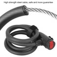thumbnail image 6 of Lock, Heavy Duty Anti-theft  With Mounting Rack Key For Outdoor Cycling For Mountain For Road  For  Riding 1.2M, 6 of 8