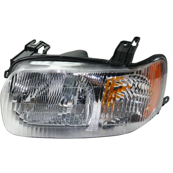 Headlight Compatible With 2001-2004 Ford Escape Left Driver Halogen With bulb(s)