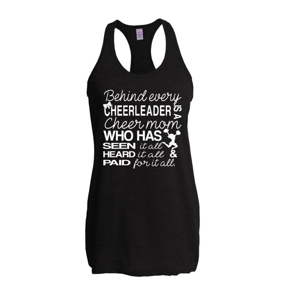 NIB - Women's Racerback Tank Top - Cheer Mom Cheerleader