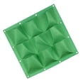 thumbnail image 3 of Verticales para colgar en la pared, bolsas para plantar, al aire libre, interior, plantador de pared, contenedor de cultivo de flores vegetales 9 bolsillos Kearding HA0873-01, 3 of 6