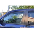 thumbnail image 4 of Extreme Online Store for 2009-2015 Honda Pilot | EOS Visors JDM in-Channel Style Smoke Tinted Side Vents Window Deflectors Rain Guard, 4 of 10