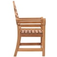 thumbnail image 3 of Teak Wood Lutyens Outdoor Patio Dining Arm Chair, A-Grade Teak Wood, 3 of 5