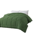 thumbnail image 2 of BedTreat Down Alternative Comforter with Corner Tabs - All Season Quilted Full Size 240 GSM Green Comforter, Machine Washable Microfiber Bedding, 2 of 8