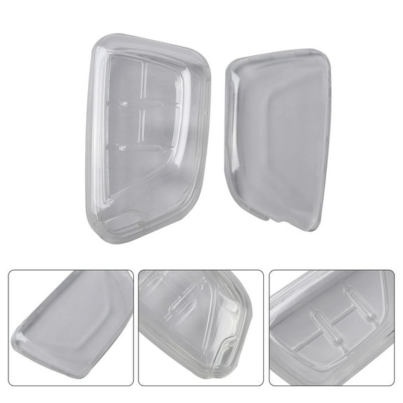 For Cadillac for CT4 2020-2023 Transparent Car Key Fob Case Cover Holder