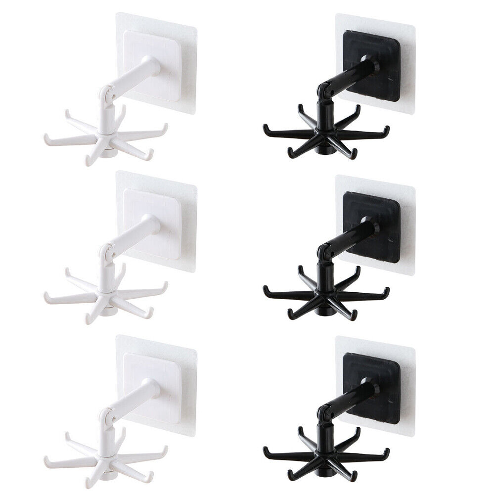 US 612 Under Utensil Holder 360° Rotatable Kitchen Hook