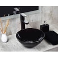 thumbnail image 1 of Kit DE Lavabo Esatto® Negro con Llave y Desagües Listo PARA Instalar, 1 of 4