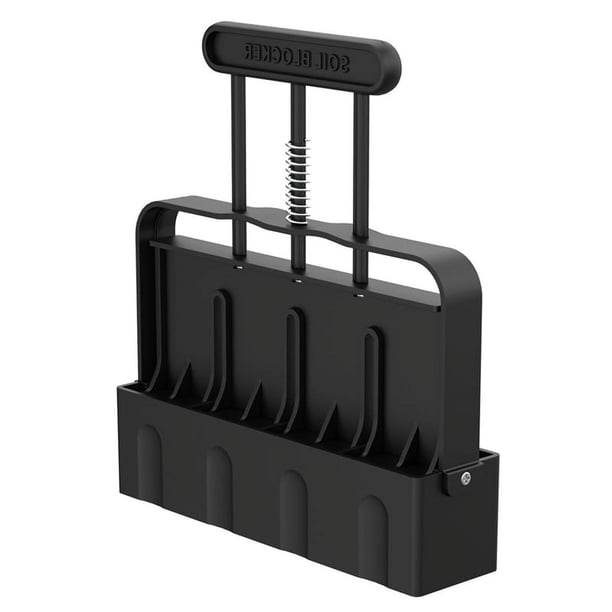 Bloqueador de Suelo de Mano, Bloqueador de Suelo para Iniciar Semillas, Máquina de Plántulas Manual para Fabricar Bloques de Suelo, Modelo de Bloque de Suelo
