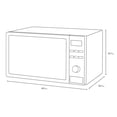 thumbnail image 3 of Horno De Microondas Winia  .7 Pies Kos-61ww Blanco, 3 of 6