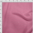 thumbnail image 4 of oneOone Polyester Spandex Pink Fabric Kids Animal Craft Projects Decor Fabric Printed By The Yard 56 Inch Wide, 4 of 4