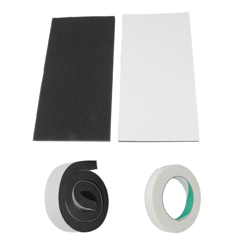 anna Open Cell Foam Seal Tape 1 Rolls, 0.38 W X 39 L, Air Conditioner  Side Insulated Foam Panel Seal Low Density Door Insulation Panels High
