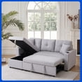 thumbnail image 1 of Sofá CAMA CON ALMACENAMIENTO GRIS claro Easy Living, 1 of 7