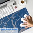 thumbnail image 4 of "XL Gaming Mouse Pad with Unique Japanese Wave Design - Non-Slip Rubber Base, Stitched Edges - Extended Large Mice Pad for an Immersive Gaming, 31.5 X 11.8 Inch", 4 of 7