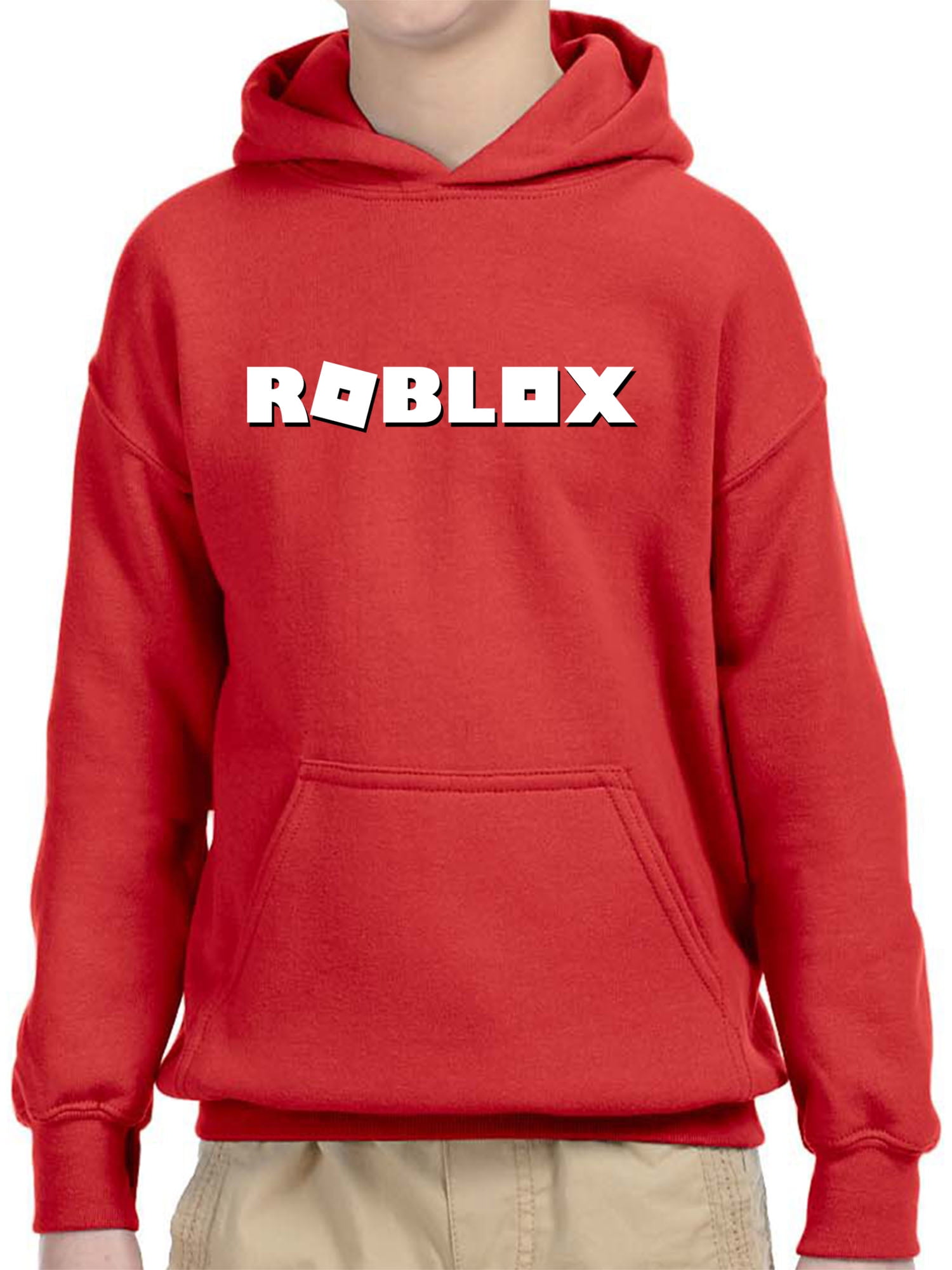 New Way New Way 923 Youth Hoodie Roblox Logo Game Accent - grey female hoodie roblox